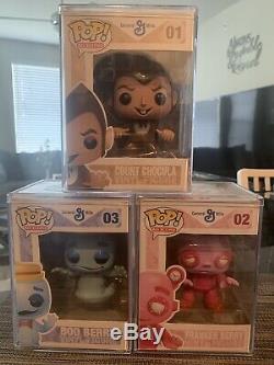 ORIGINAL SET Funko Pop Ad Icons Count Chocula #01 Frankenberry #02 Boo Berry #03