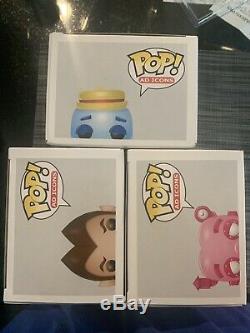 ORIGINAL SET Funko Pop Ad Icons Count Chocula #01 Frankenberry #02 Boo Berry #03