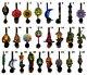 One Dozen (12 Pcs) Assorted Handmade Tobacco Smoking Small Hand Pipes Wholesale
