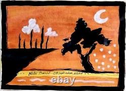 Original Handmade Modern Contemporary Realistic Abstract Thematic Arts Paintings