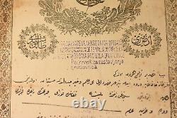 Ottoman Empire's document lot 66 pages papers thugra Antique land ownership