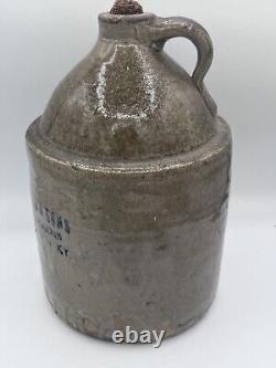 Owensboro, KY Whiskey Jug J. W. M Field & Sons Wholesale Liquors VERY RARE