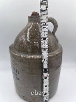 Owensboro, KY Whiskey Jug J. W. M Field & Sons Wholesale Liquors VERY RARE