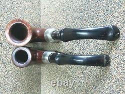 PETERSON'S 2 Pipes System Std. 305 & 313, P-Lips Smoking Estate Pipe/Pfeifen