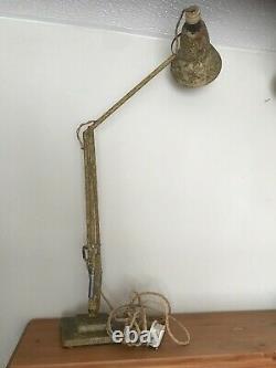 Pair of HERBERT TERRY 1227 ANGLEPOISE TWO STEP SCUMBLE/MOTTLED Desk Lamps