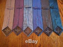 Patek Philippe Silk Tie Collection with 19 ties ranging from 1999-2019