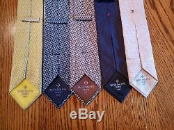 Patek Philippe Silk Tie Collection with 19 ties ranging from 1999-2019