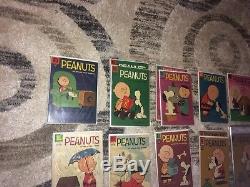 Peanuts comic book collection. Dell and Goldkey. Complete set. Nice gift