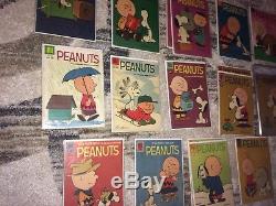 Peanuts comic book collection. Dell and Goldkey. Complete set. Nice gift
