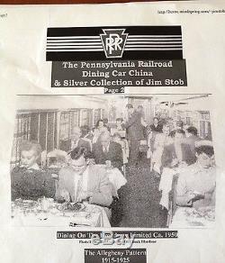 Pennsylvania Railroad Dining Allegheny Rare Antique 2 SETS! Demitasse 1920's