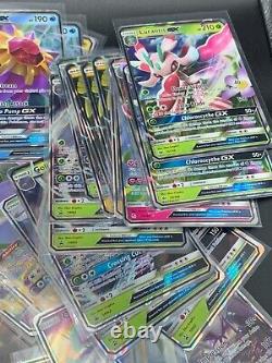 Pokemon 100 GX ULTRA RARE ONLY Card Lot Bulk Wholesale Liquidation Real NM+ SM