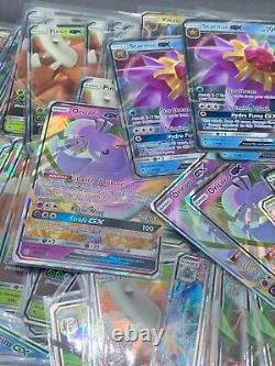 Pokemon 100 GX ULTRA RARE ONLY Card Lot Bulk Wholesale Liquidation Real NM+ SM