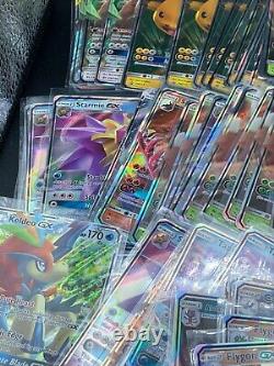 Pokemon 100 GX ULTRA RARE ONLY Card Lot Bulk Wholesale Liquidation Real NM+ SM