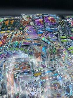 Pokemon 100 GX ULTRA RARE ONLY Card Lot Bulk Wholesale Liquidation Real NM+ SM