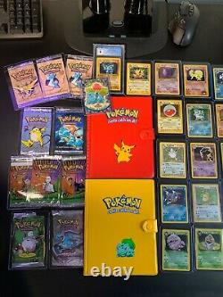 Pokemon Card Collection Lot Base WOTC 50+ Holos