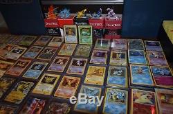 Pokemon Card LIFETIME Collection 5000 Cards! Vintage, SHADOWLESS, 1st Ed, EX and
