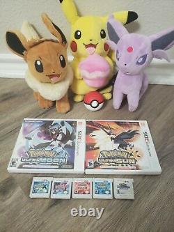 Pokemon Lot Nintendo 3DS Collection Pokémon All 6 Main Games + Mystery Dungeon