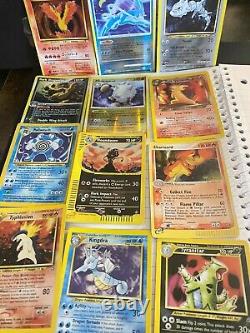 Pokemon card collection 500+ cards base jungle gym hero holographic 130 holos