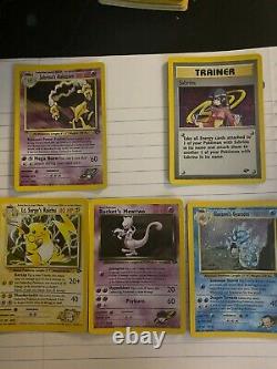 Pokemon card collection 500+ cards base jungle gym hero holographic 130 holos