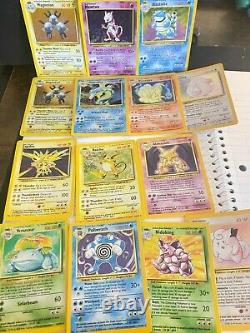 Pokemon card collection 500+ cards base jungle gym hero holographic 130 holos