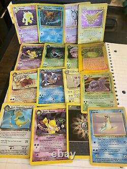 Pokemon card collection 500+ cards base jungle gym hero holographic 130 holos