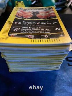 Pokemon card collection 500+ cards base jungle gym hero holographic 130 holos