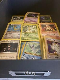 Pokemon card collection 500+ cards base jungle gym hero holographic 130 holos