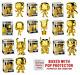 Pop Marvel Studio 10 Years Anniversary Complete Set Of 10 Gold Chrome Withcase