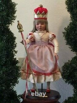 Porcelain doll COMPLETE SET ALICE IN WONDERLAND Faith Wick for SILVESTRI 30