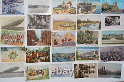 Postcard Huge BOX LOT FOREIGN World Travel Views City Post Cards some RPPC