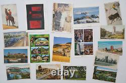 Postcard Huge BOX LOT FOREIGN World Travel Views City Post Cards some RPPC