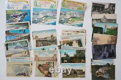Postcard Huge BOX LOT FOREIGN World Travel Views City Post Cards some RPPC