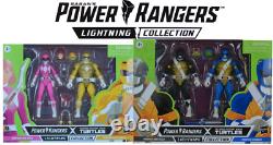 Power Rangers X TMNT Lightning Collection Lot of 2 New & On Hand