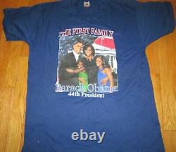 President Obama First Family President T-Shirt 36 Pc Printed History XL 2X