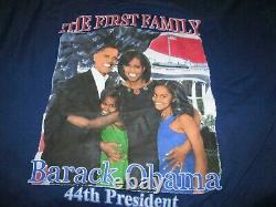 President Obama First Family President T-Shirt 36 Pc Printed History XL 2X