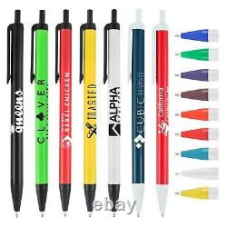 Promotional Pens Custom Printed with your Company Logo + Info art 500 QTY