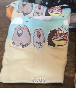 Pusheen the Cat Lot of 27 Items Clothing Doormat Blankets Earrings Bento Box