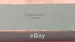 RARE Tiffany & Co. NY Solid Sterling Straws Original Box/Polish Cloth 1950's EXC