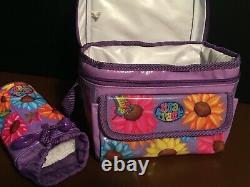 RARE Vintage Lisa Frank Sunflower Kittens Insulated Soft Lunch Bag Tote