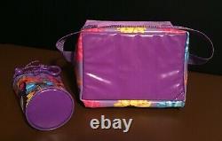 RARE Vintage Lisa Frank Sunflower Kittens Insulated Soft Lunch Bag Tote