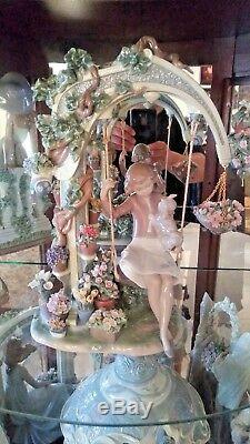 RARE lot of 6 PIECES RETIRED COLLECTABLE LLADRO privilege FIGURINES
