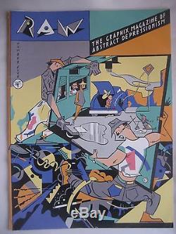 RAW Volumes 1 8 complete with ALL inserts! First Editions ART SPIEGELMAN