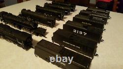 Rare 1965 to 1967 Collection of 6 New AHM Rivarossi Locomotive Engines FLAWLESS