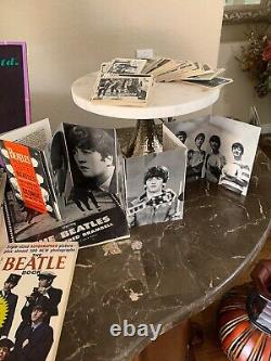 Rare Collection Of Vintage Beatles Memorabilia, Including 150 Collectors Cards