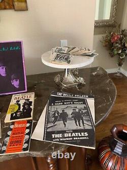 Rare Collection Of Vintage Beatles Memorabilia, Including 150 Collectors Cards