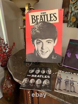 Rare Collection Of Vintage Beatles Memorabilia, Including 150 Collectors Cards