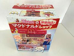 Rare Early 1990's McDonald's Play Set and Licca-chan Doll Both New in Sealed Box