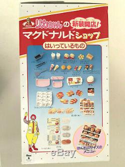 Rare Early 1990's McDonald's Play Set and Licca-chan Doll Both New in Sealed Box