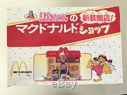 Rare Early 1990's McDonald's Play Set and Licca-chan Doll Both New in Sealed Box