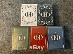 Rare Limited Edition Smoke and Mirrors Playing Cards (5) Decks by Dan and Dave